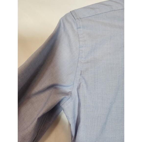 CREWCUTS J.CREW Boys Point Collar Ludlow Shirt Blue Long Sleeve Button Down sz 8 - Picture 5 of 9